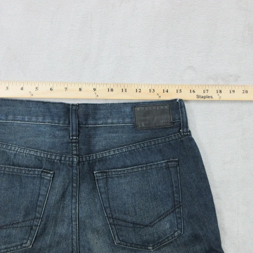 Bullhead LA Jeans Men's 30x32 Med Wash Dillon Denim Pants Skinny Slim Nice‎ Fade